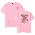 Aesthetic Christian T-Shirt Christian Apparel Brown Jesus Tshirt Trendy Streetwear Clothing Bible Verse Shirts Christian Gift - maggiplanet.net