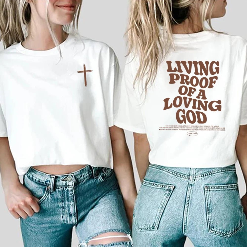 Aesthetic Christian T-Shirt Christian Apparel Brown Jesus Tshirt Trendy Streetwear Clothing Bible Verse Shirts Christian Gift - maggiplanet.net