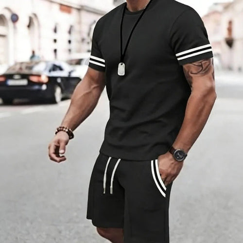 Eliano | Sportliches 2 - Teiliges Set Mit T-Shirt Und Shorts - maggiplanet.net
