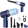 Handheld Car Vacuum Cleaner, 9000Pa Vacuum Cleaner and Air Duster, 120W High Power Hand Held Vacuum with LED Light and Multi - Nozzles for Car, Home, Office, Pet - maggiplanet.net