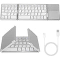 Portable Wireless Keyboard with Touchpad, Gray - maggiplanet.net