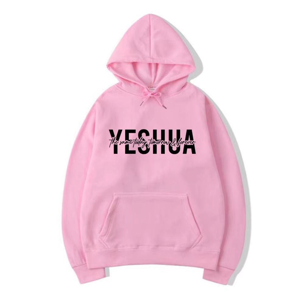 Yeshua Hoodie Christian Hooded Sweatshirt Religious Hoodies Bible Verse Pullover Women Faith Tops Christian Gifts Jesus Apparel - maggiplanet.net