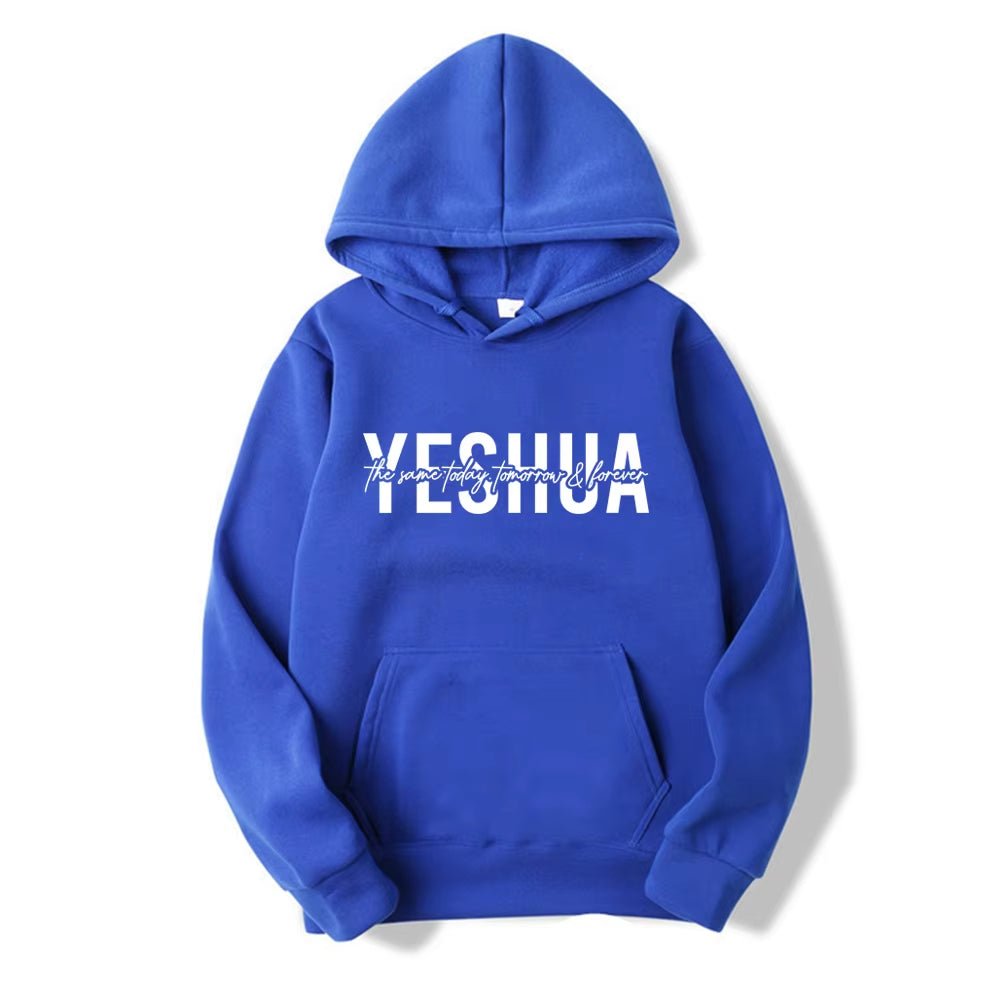 Yeshua Hoodie Christian Hooded Sweatshirt Religious Hoodies Bible Verse Pullover Women Faith Tops Christian Gifts Jesus Apparel - maggiplanet.net
