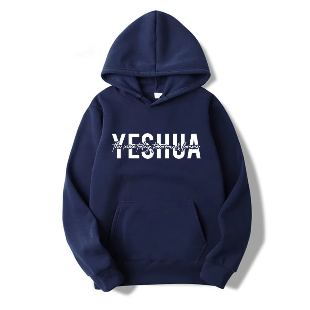 Yeshua Hoodie Christian Hooded Sweatshirt Religious Hoodies Bible Verse Pullover Women Faith Tops Christian Gifts Jesus Apparel - maggiplanet.net