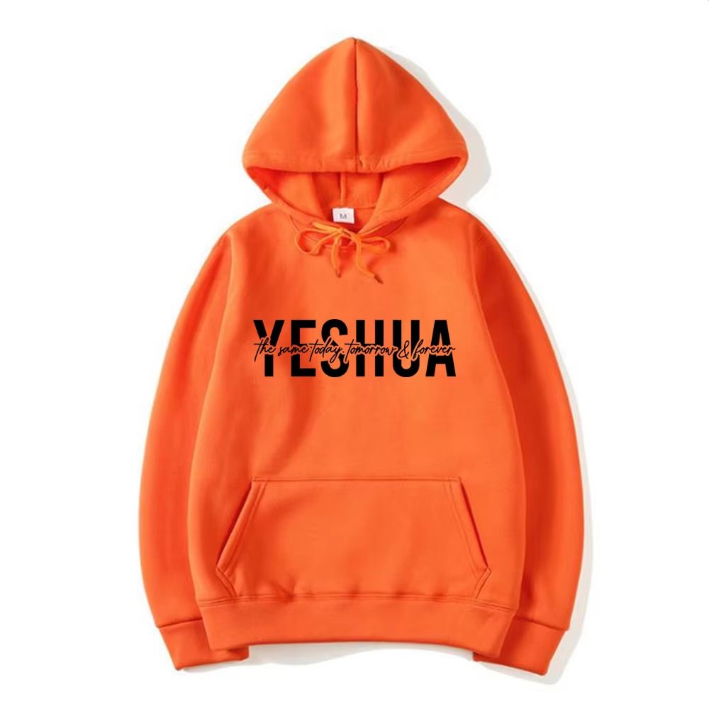 Yeshua Hoodie Christian Hooded Sweatshirt Religious Hoodies Bible Verse Pullover Women Faith Tops Christian Gifts Jesus Apparel - maggiplanet.net