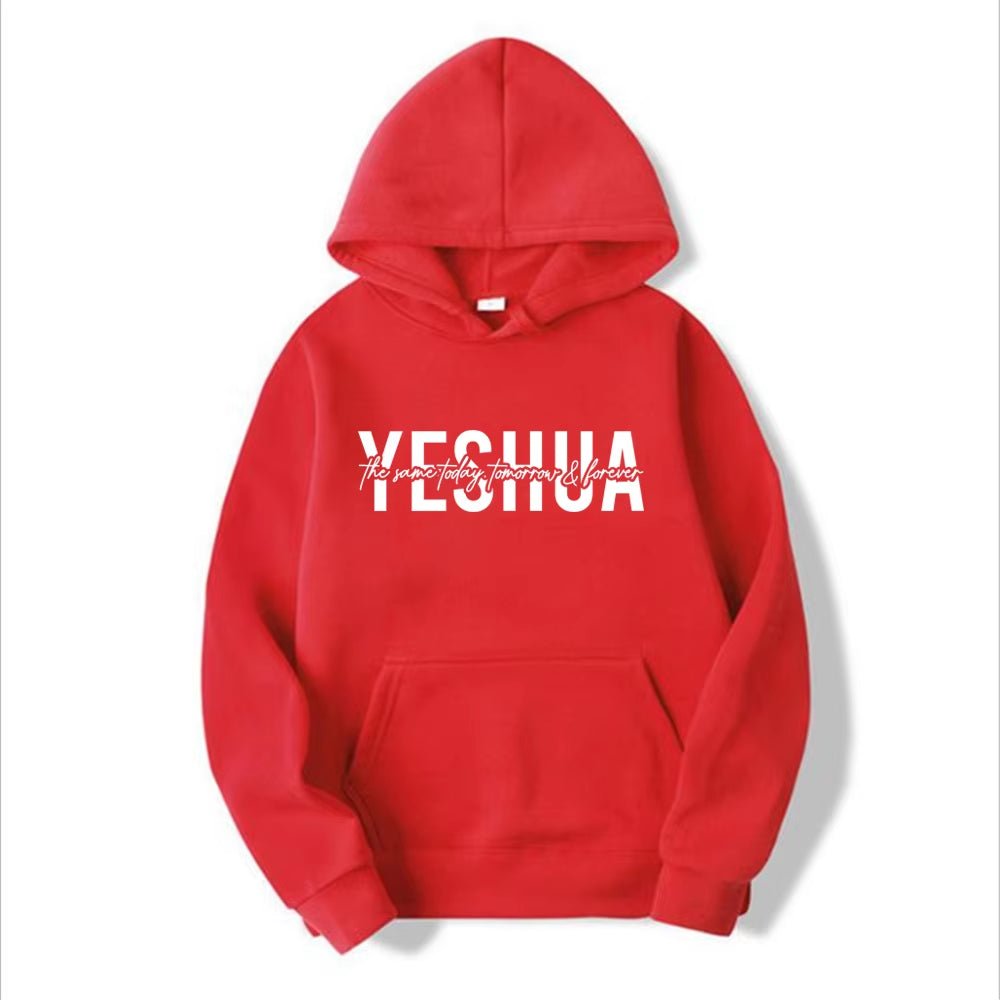 Yeshua Hoodie Christian Hooded Sweatshirt Religious Hoodies Bible Verse Pullover Women Faith Tops Christian Gifts Jesus Apparel - maggiplanet.net